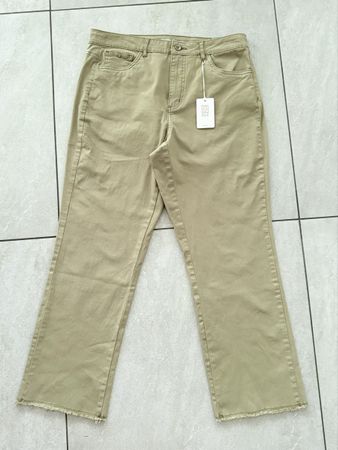 Damen Hose von NILE. Gr. L, NEU. Flare. Bio Baumwolle.  